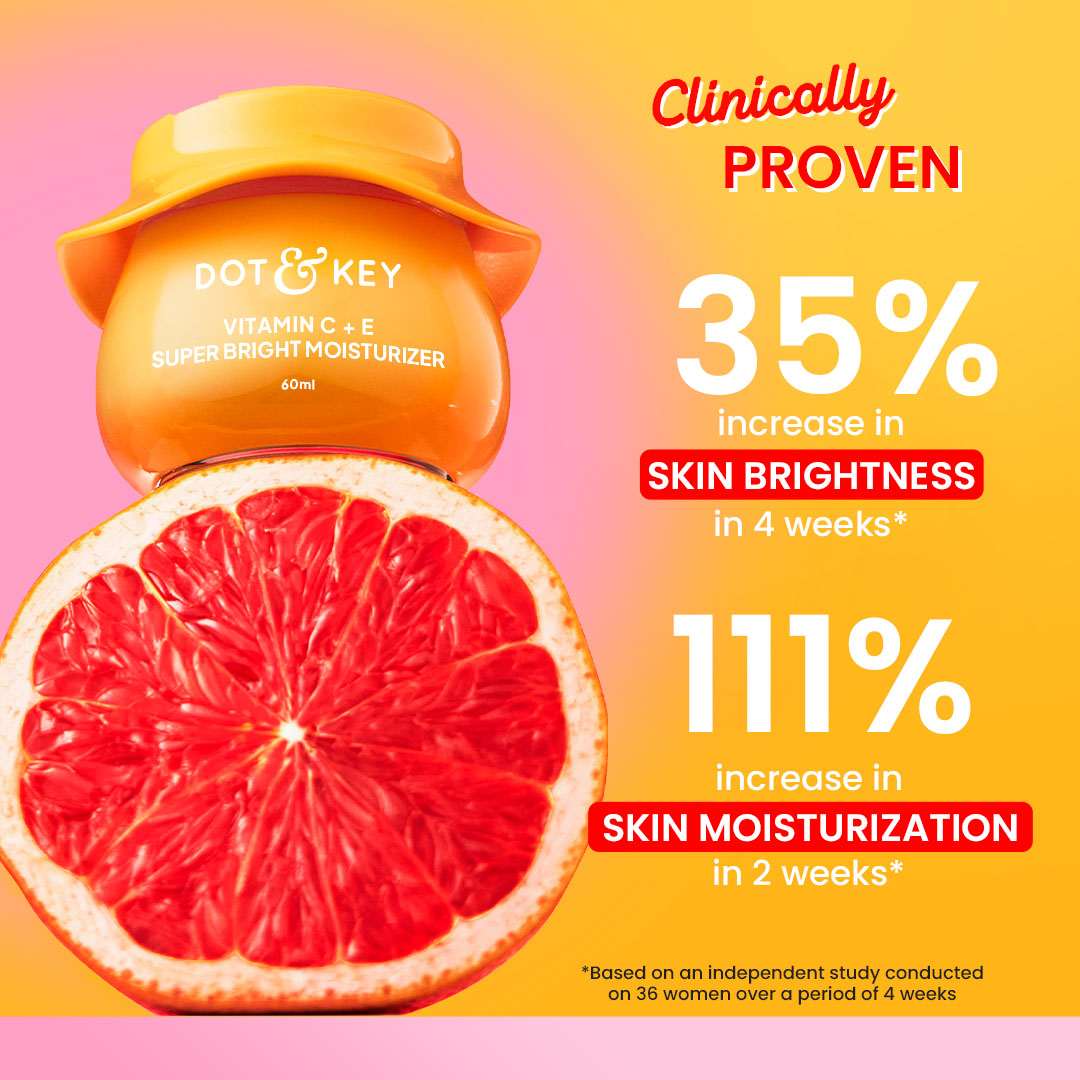 Dot & Key Vitamin C + E Moisturizer Pack of 2 120ml