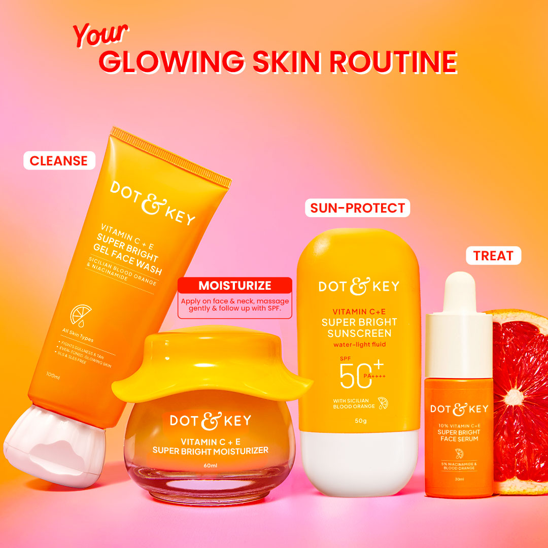 Dot & Key Vitamin C + E Moisturizer Pack of 2 120ml