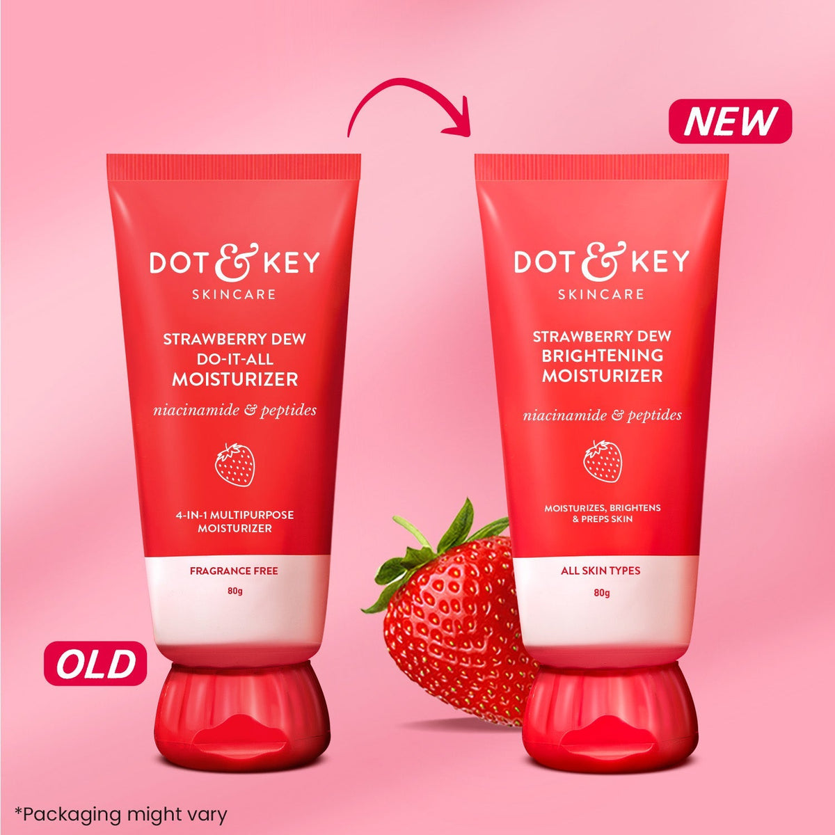 Dot & Key Strawberry + Niacinamide Moisturizer 80g