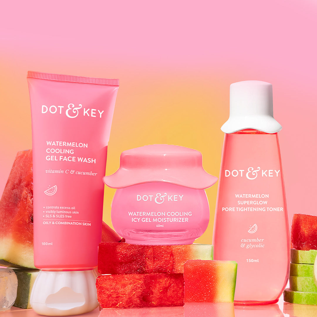 Dot & Key Watermelon Cool CTM Regime Trio Set 310ml
