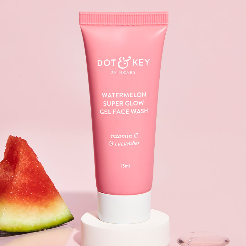 Dot & Key Watermelon SuperGlow Facial Gel Cleanser 15ml