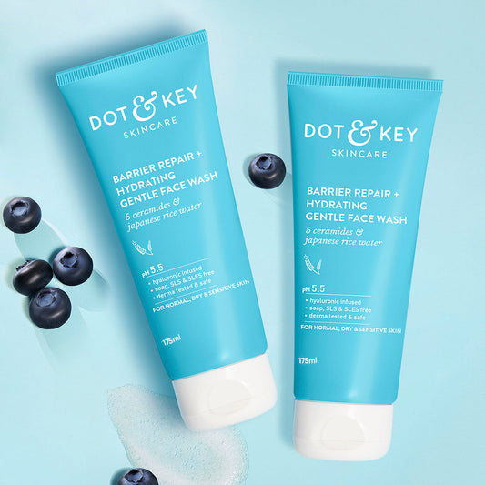 Dot & Key Barrier Repair Face Wash Pack of 2 350ml