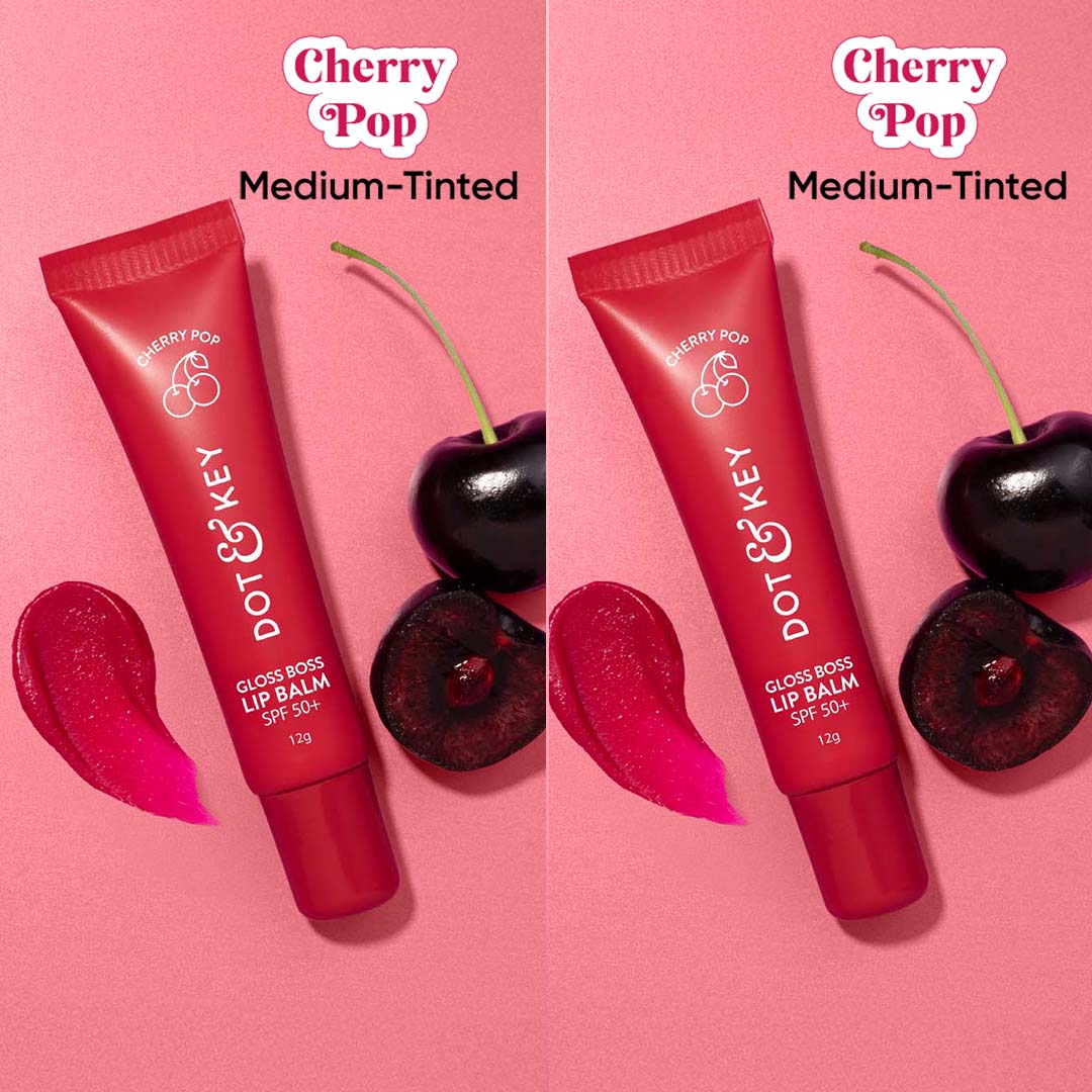 Dot & Key SPF 50+ Vitamin C + E Brightening Lip Balm Pack of 2