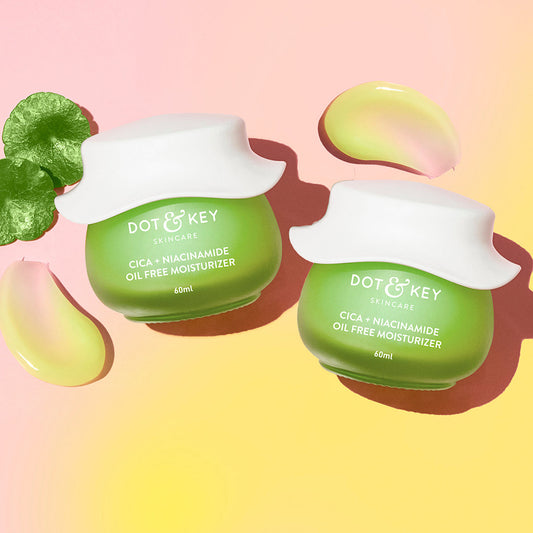 Dot & Key Cica Calming Oil-Free Moisturizer Pack of 2 120ml