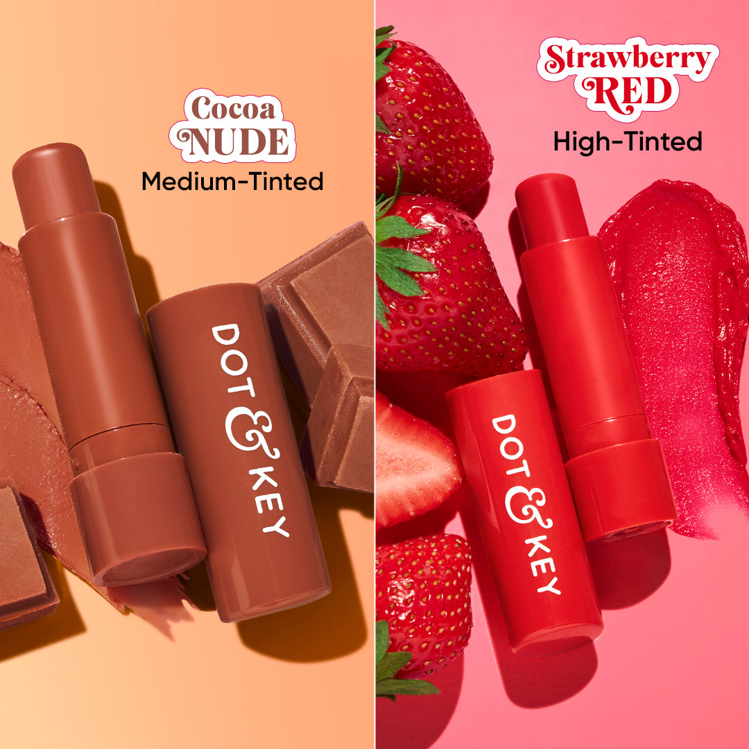 Dot & Key SPF 50+ Barrier Repair Hydrating Lip Balm Pack of 2