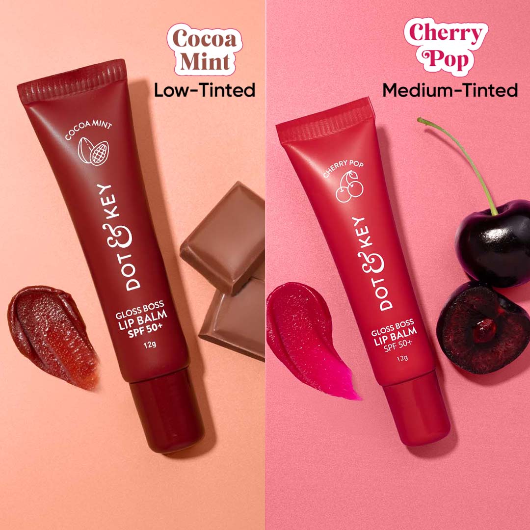 Dot & Key SPF 50+ Vitamin C + E Brightening Lip Balm Pack of 2