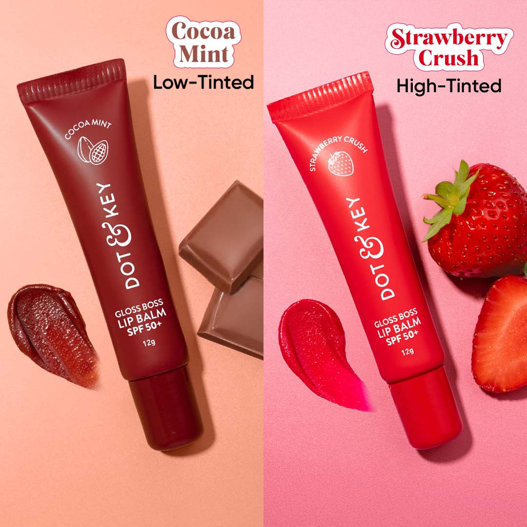Dot & Key SPF 50+ Vitamin C + E Brightening Lip Balm Pack of 2