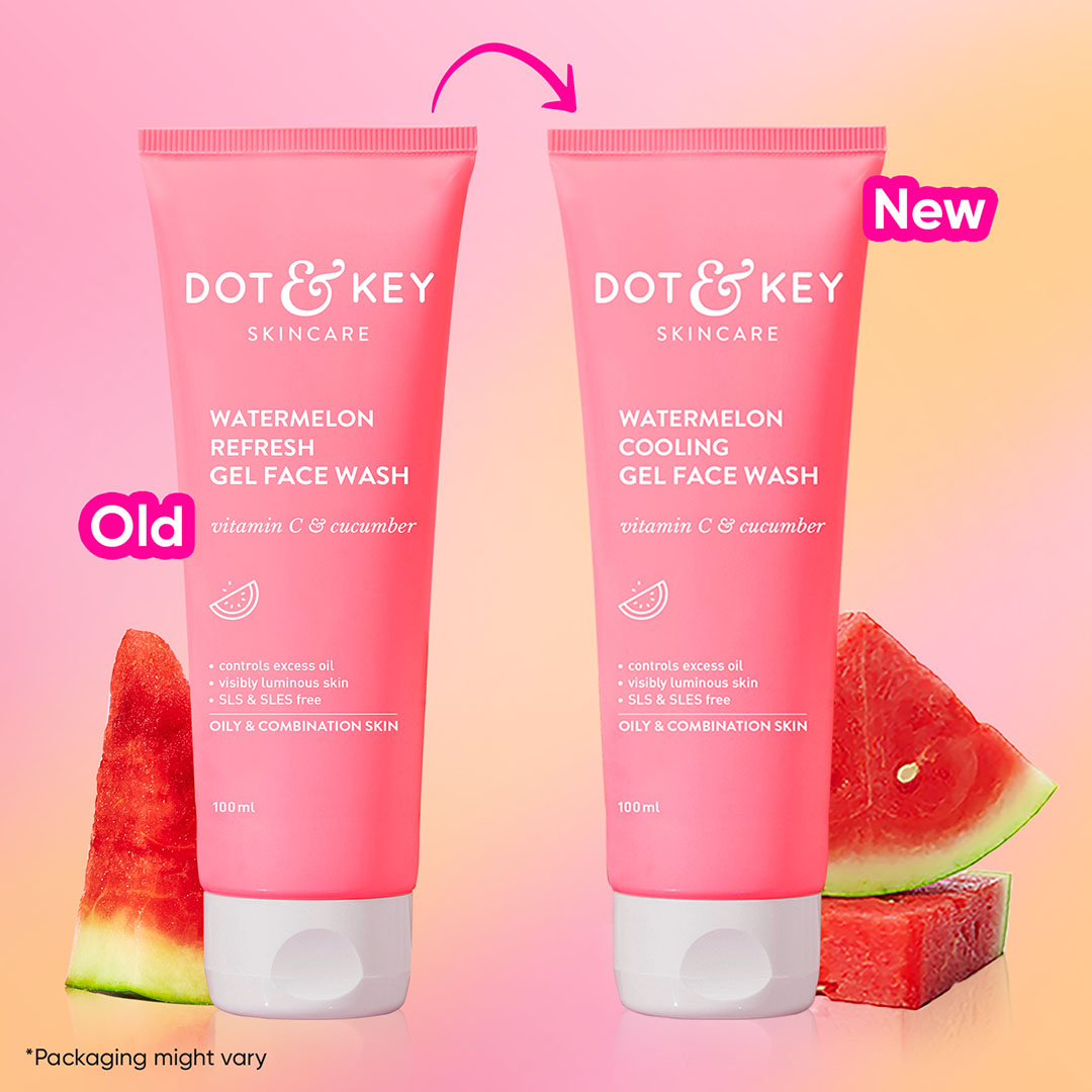 Dot & Key Watermelon Gel Face Wash 100g Pack of 2