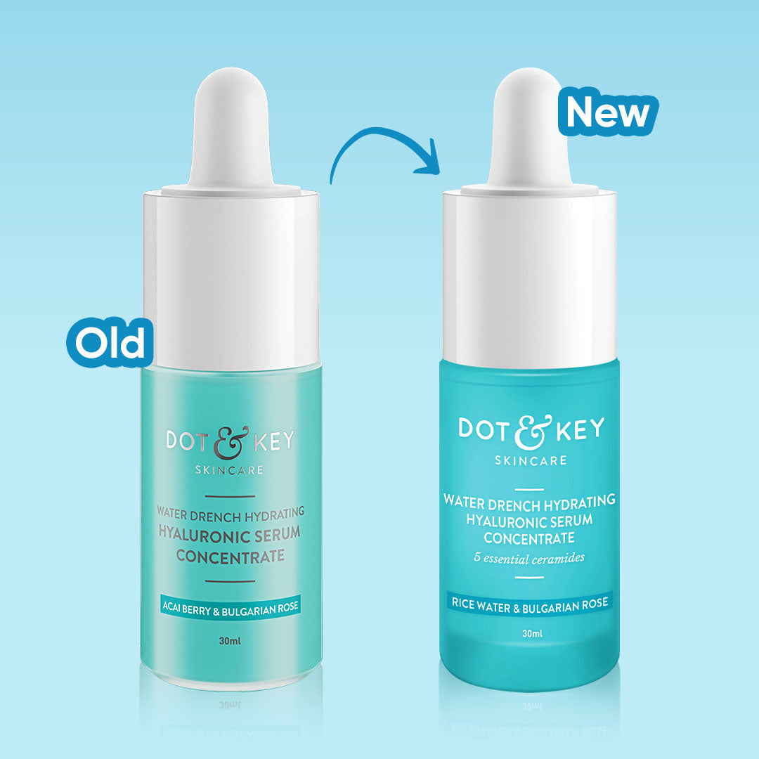 Dot & Key Hyaluronic + Ceramides Hydrating Face Serum 30ml