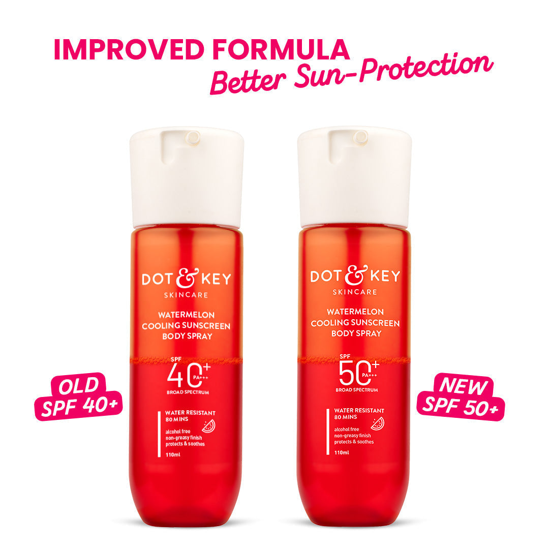 Dot & Key Watermelon Cooling Sunscreen Body Spray SPF 50+ PA+++ 110ml