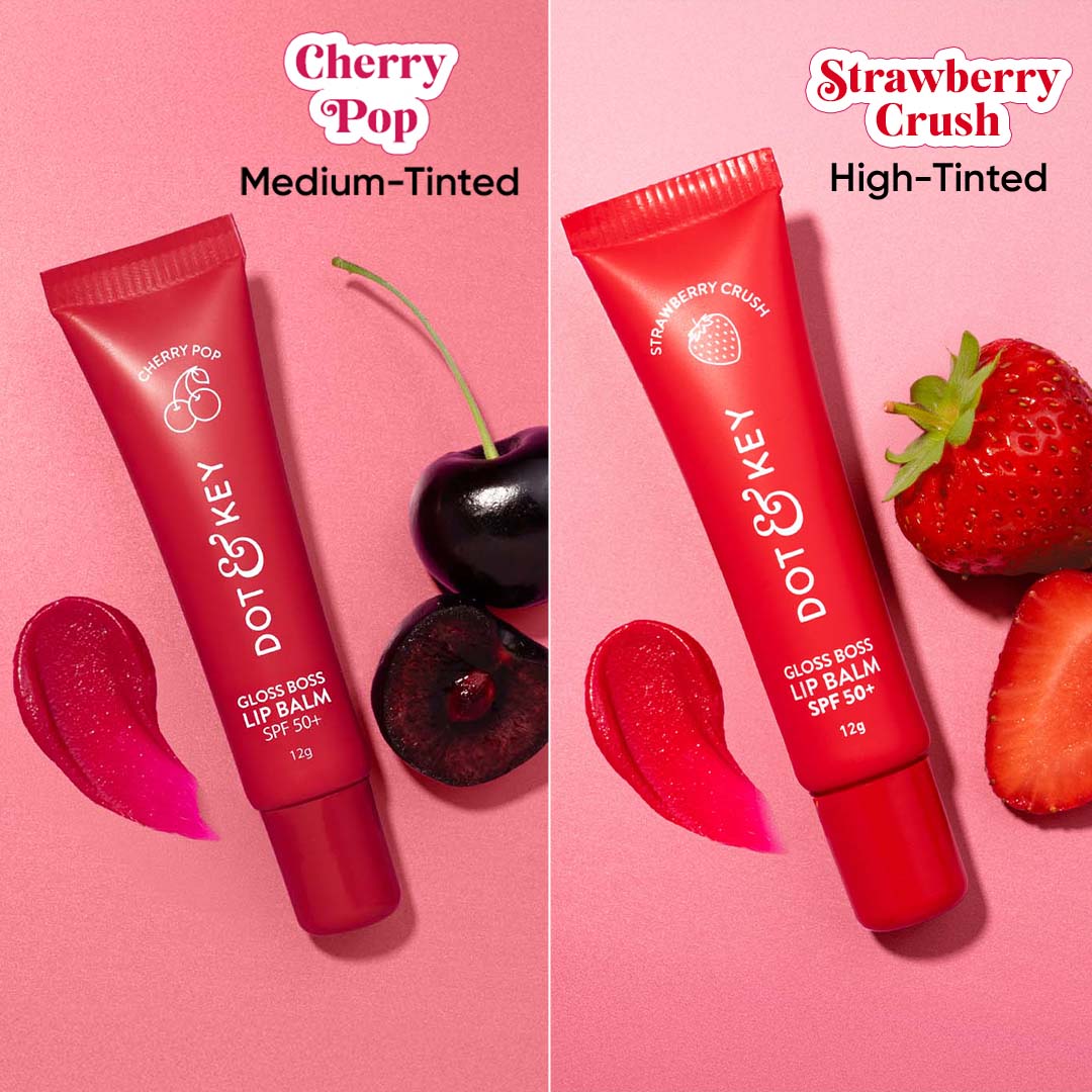 Dot & Key SPF 50+ Vitamin C + E Brightening Lip Balm Pack of 2