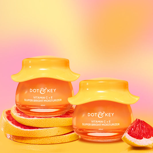 Dot & Key Vitamin C + E Moisturizer Pack of 2 120ml