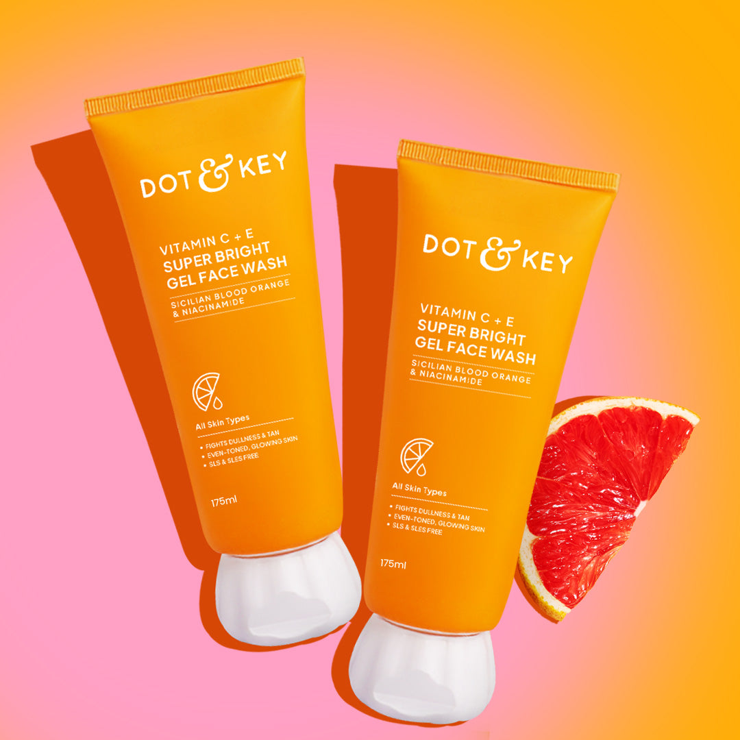 Dot & Key Vitamin C Gel Face Wash Pack of 2 350ml